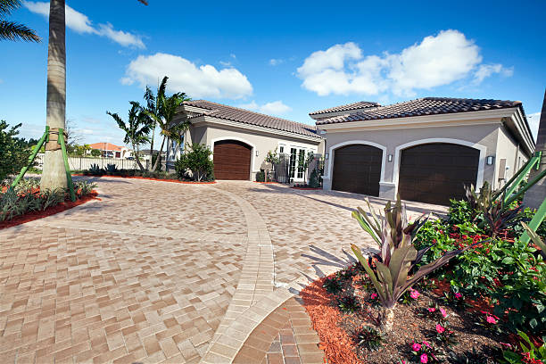 Residential Paver Driveway in Cold Spring, MN